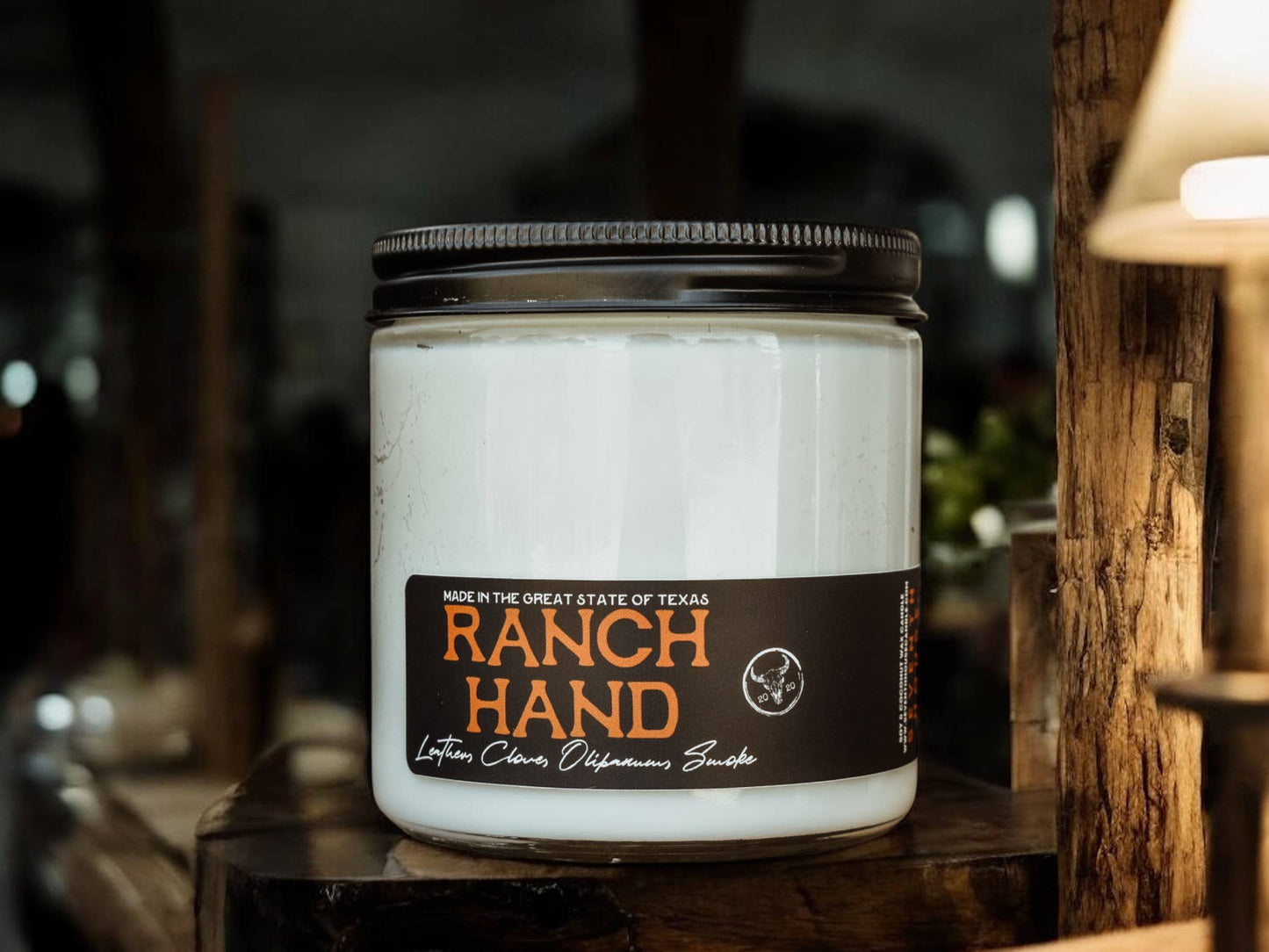RANCH HAND - Clove & Leather Candle