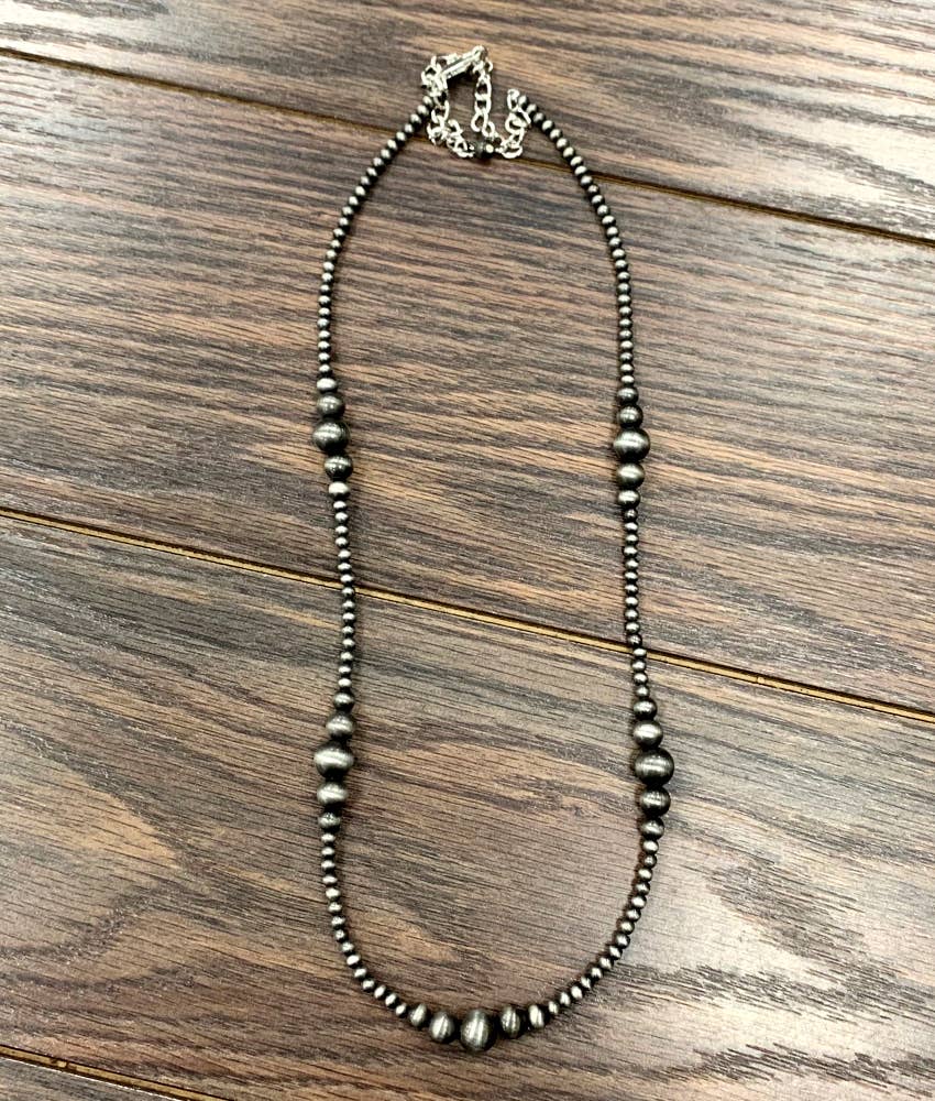 22" Clustered Navajo Necklace