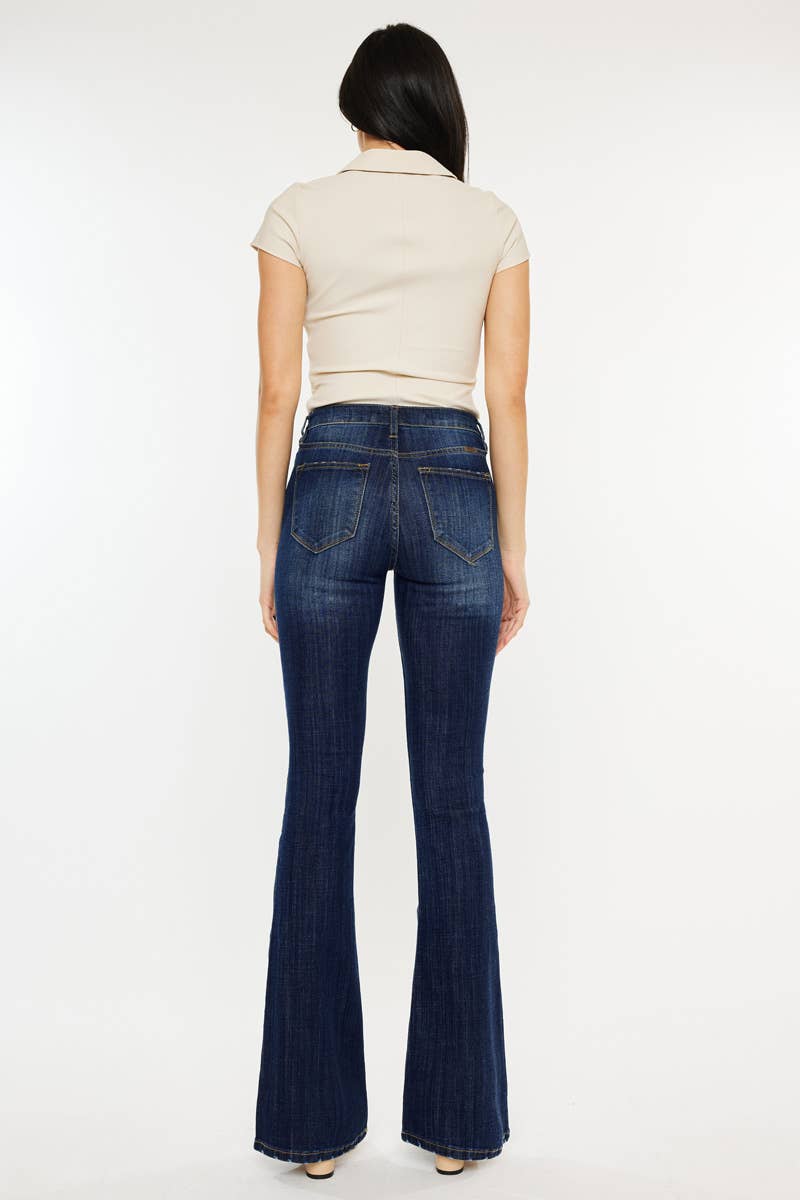 Kancan "Oakley" Mid Rise Flare jeans