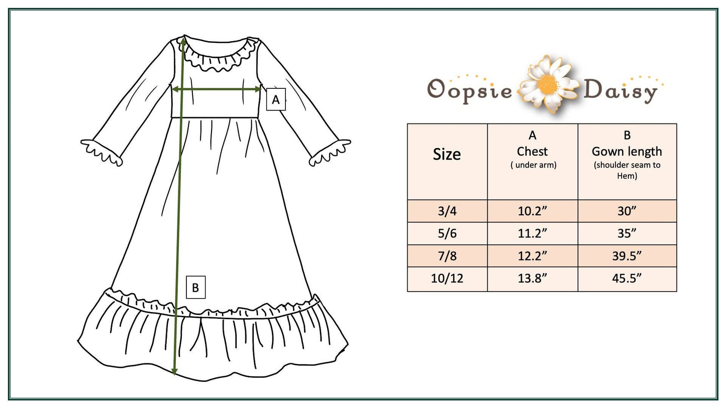 Girls Pink Star Nutcracker Christmas Holiday Lounge Gown