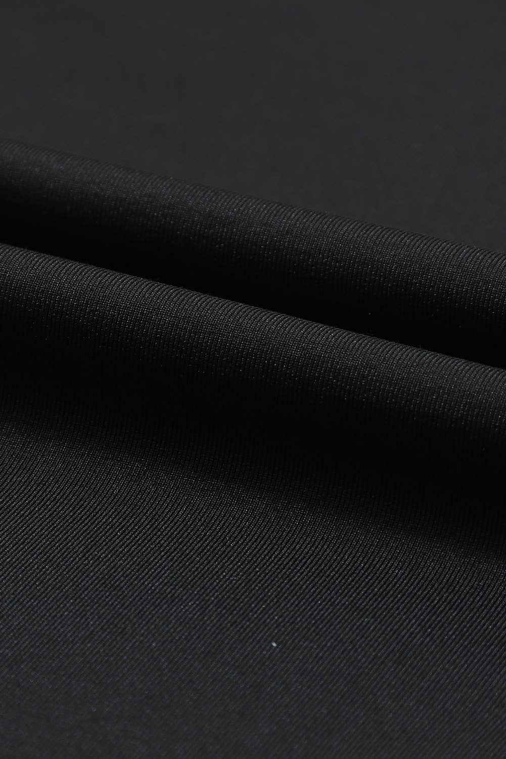 Black Drawstring Casual Joggers