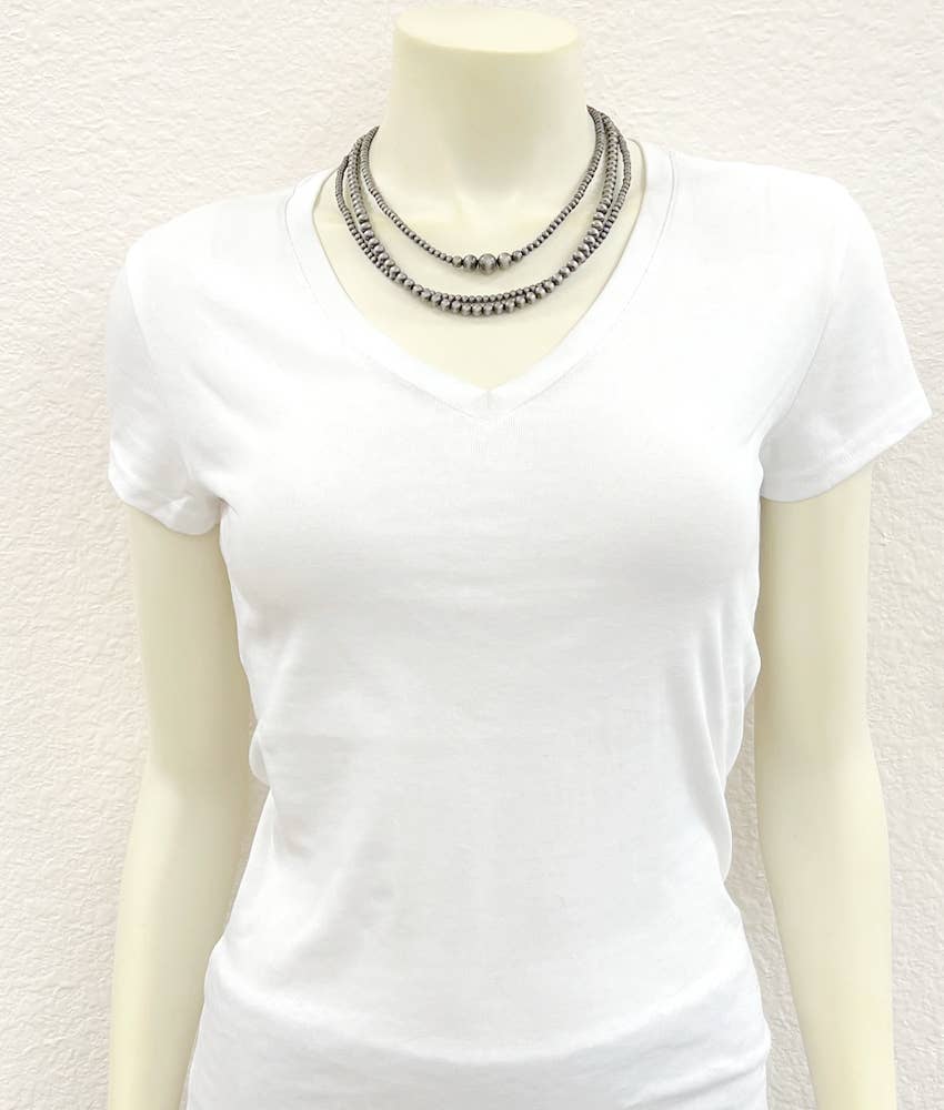 18" Navajo Bead Necklace