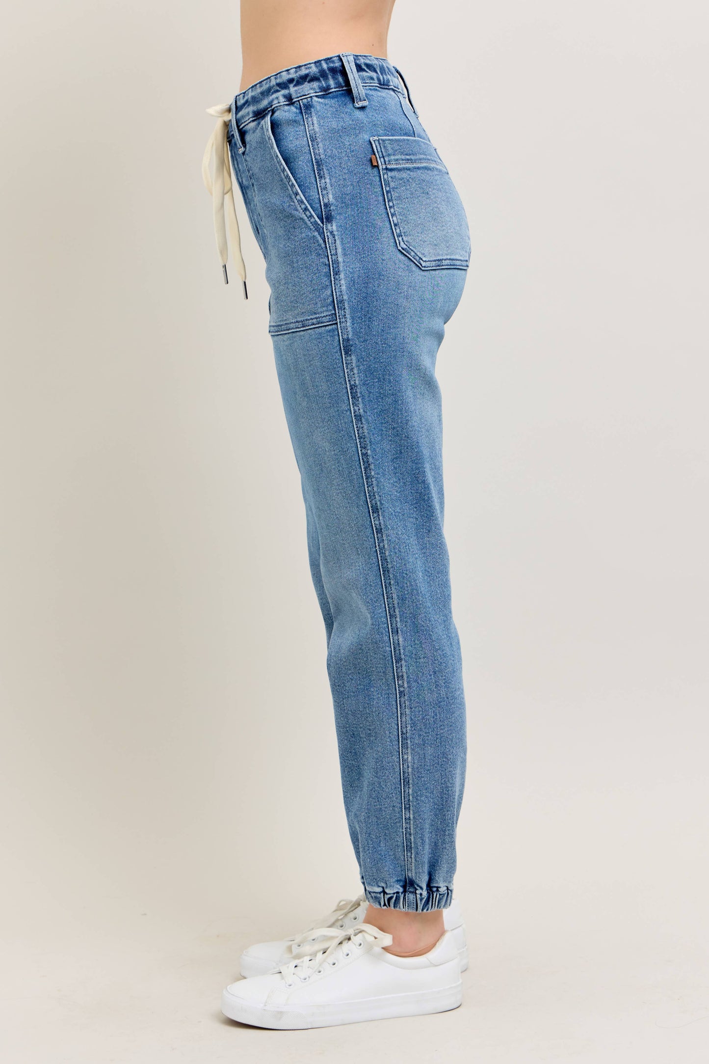 Judy Blue Medium Wash Denim Jogger