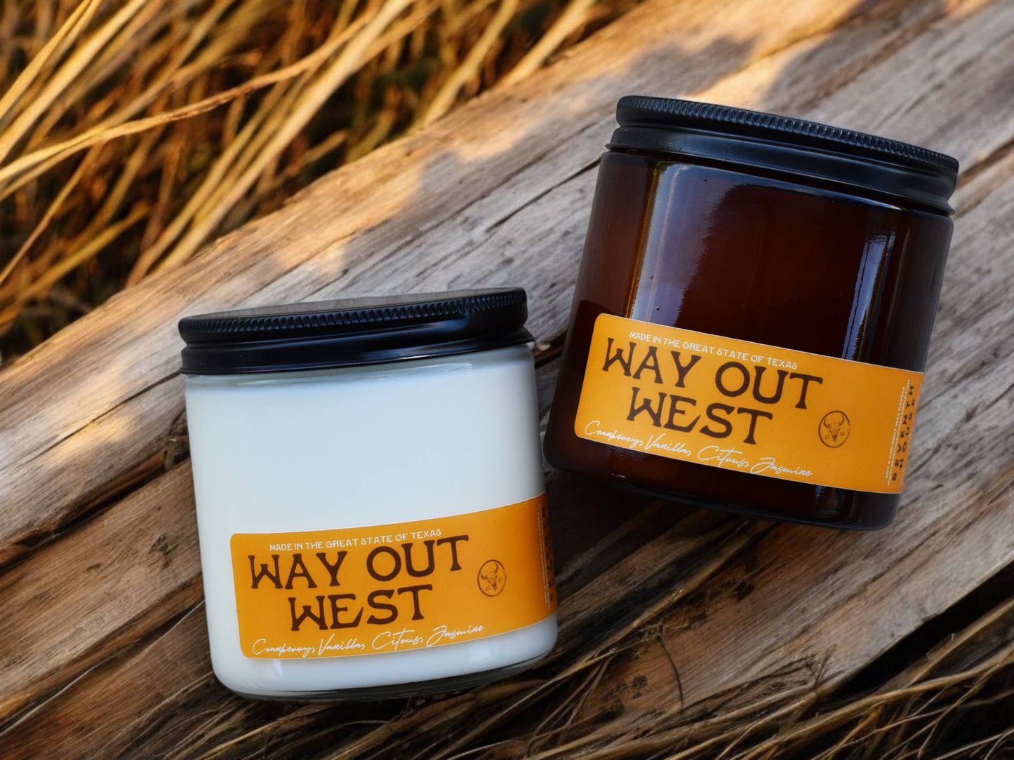WAY OUT WEST - Cranberry, Vanilla, Citrus Candle