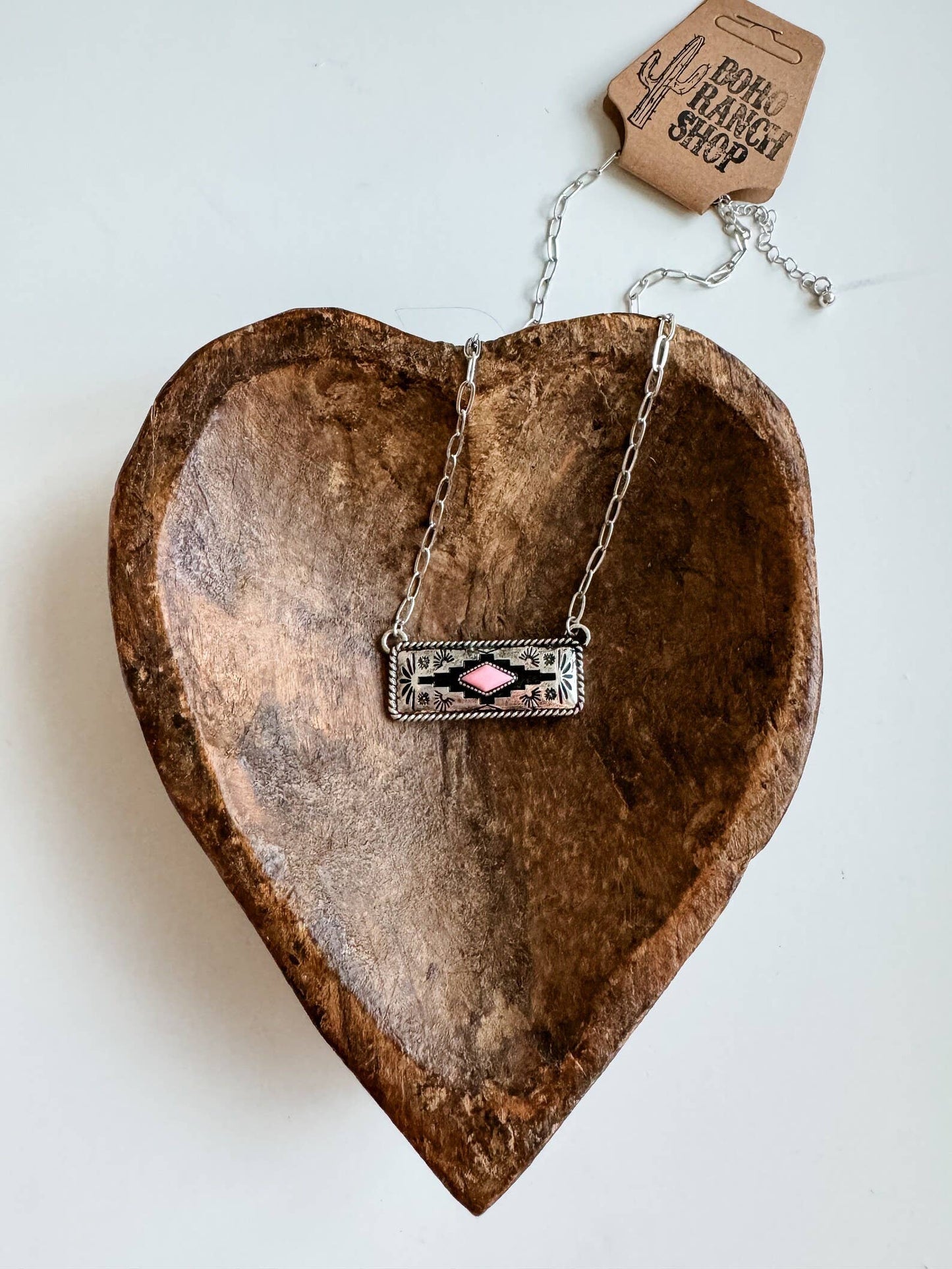 Western Aztec Pendant Necklace