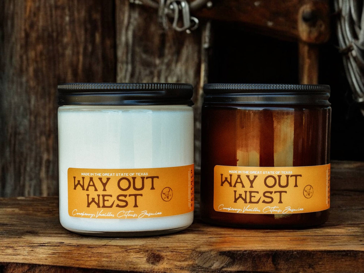 WAY OUT WEST - Cranberry, Vanilla, Citrus Candle