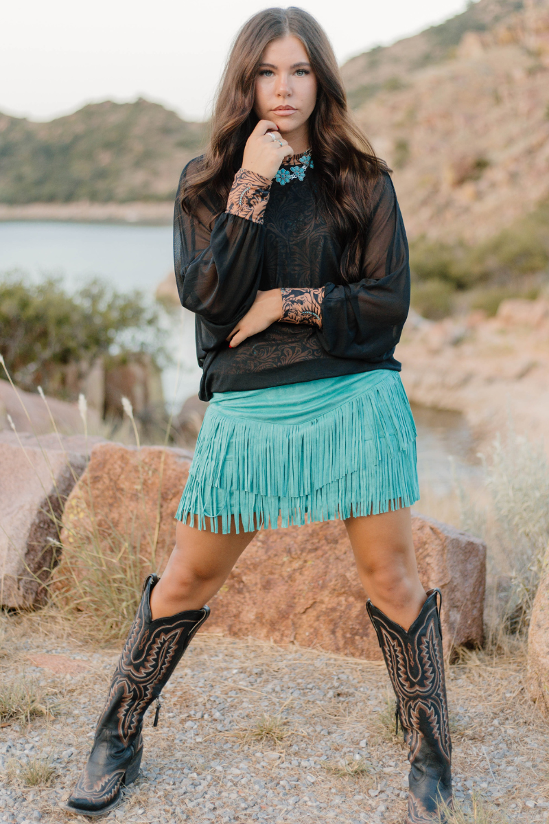 Woman's Western Dreams Top