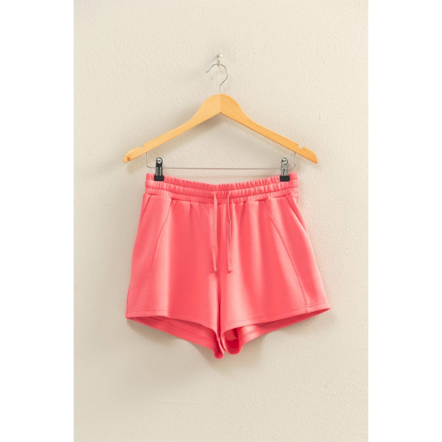 Drawstring Waist Shorts
