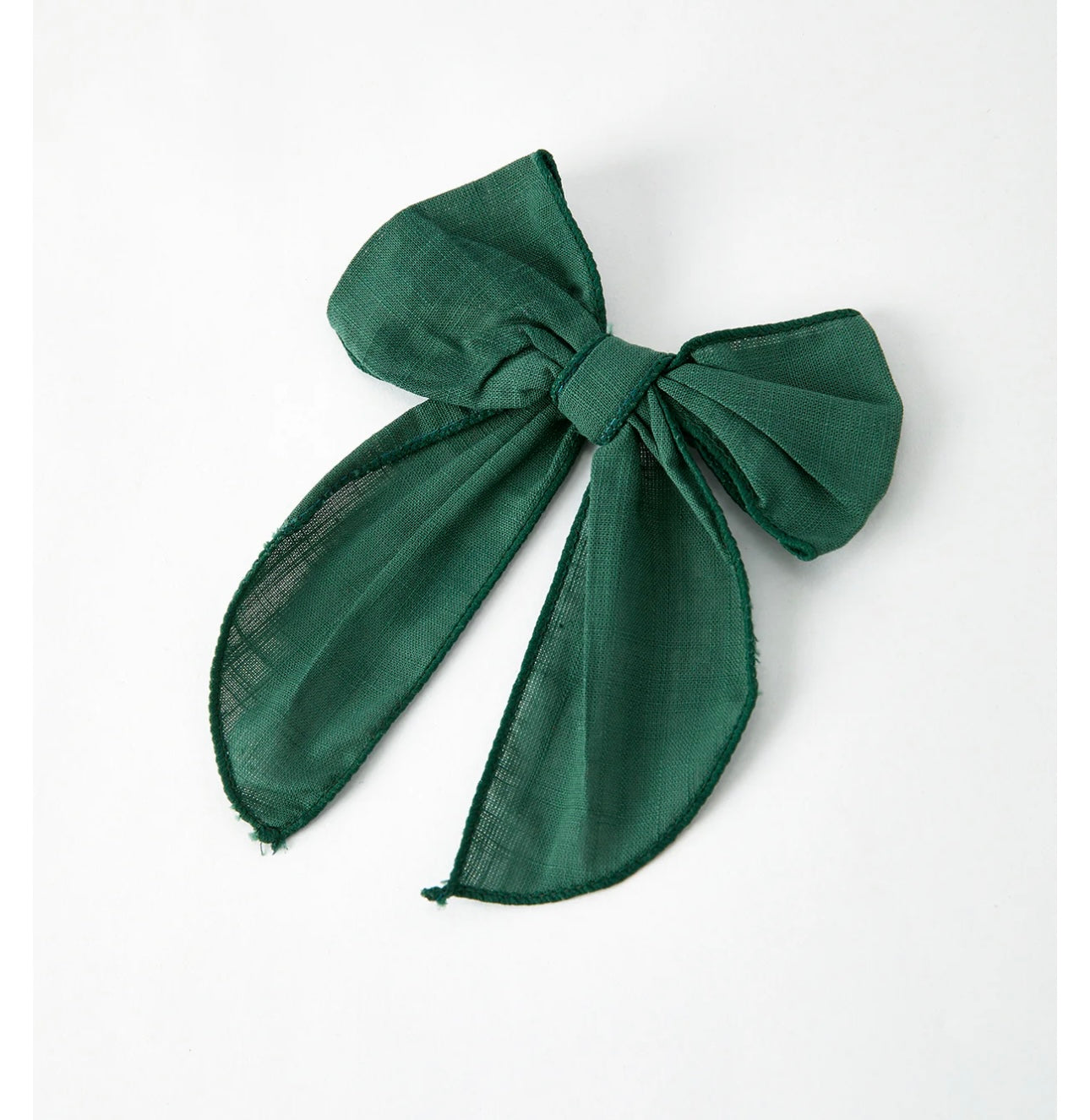 Green Bow Hairpin