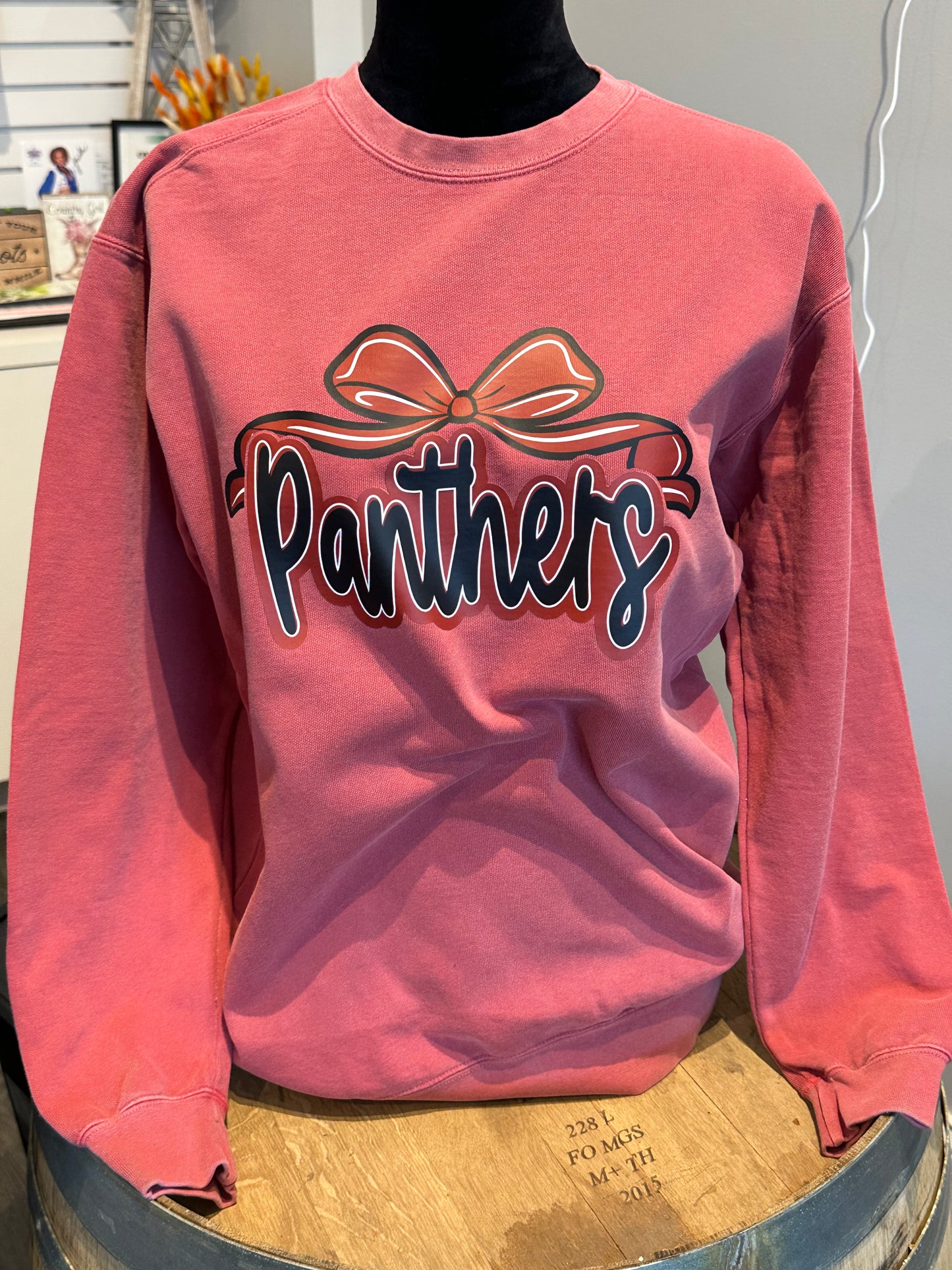 Panther Bow Crewneck