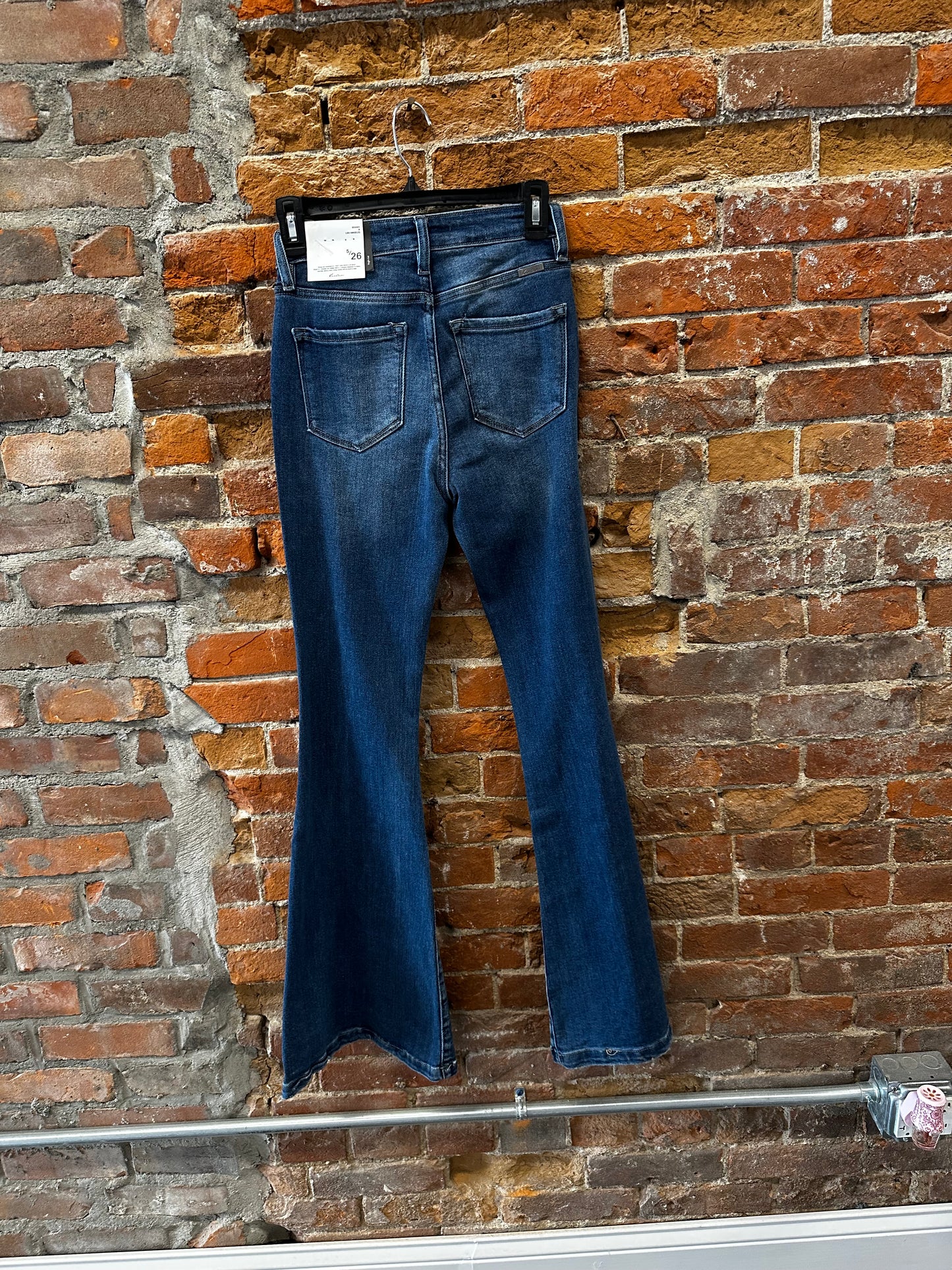 Kancan "Lacey" High Rise Super Flare Jeans