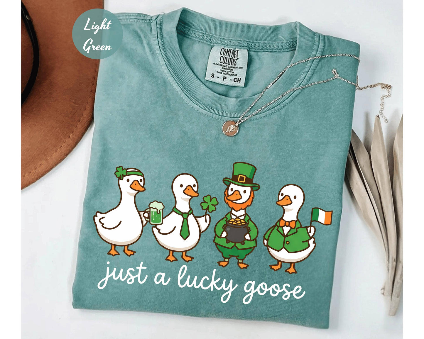 St Patrick's Day Goose Shirt
