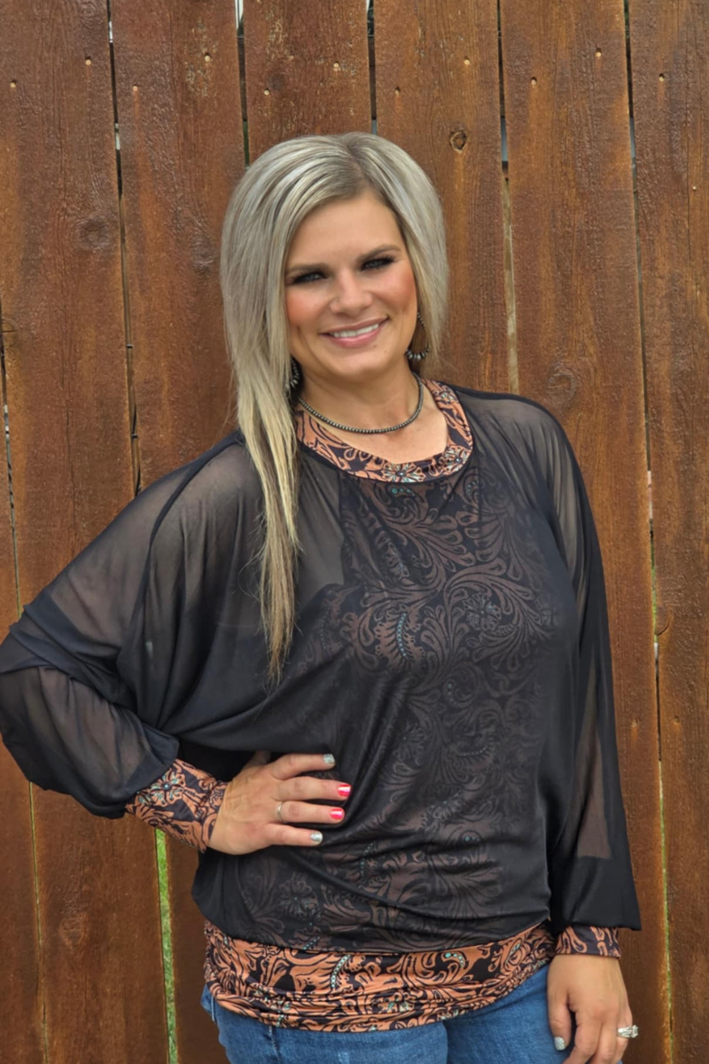 Woman's Western Dreams Top