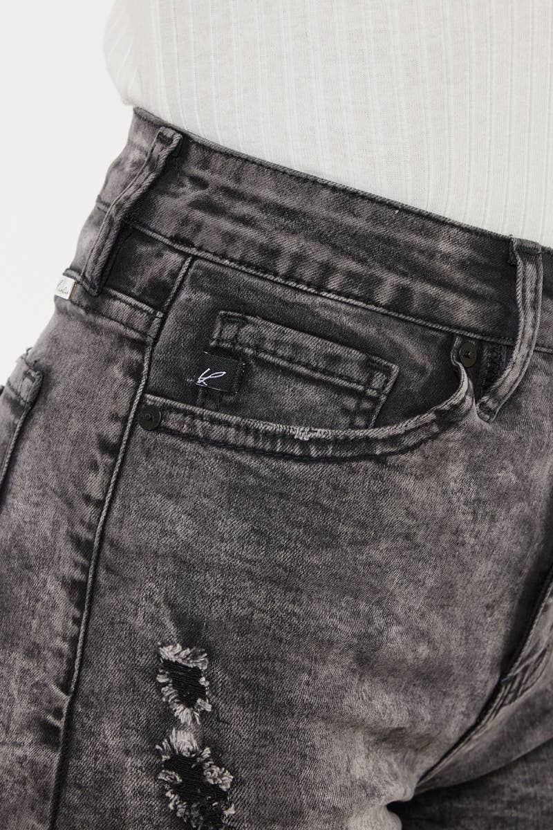 Kancan High Rise Black Shorts