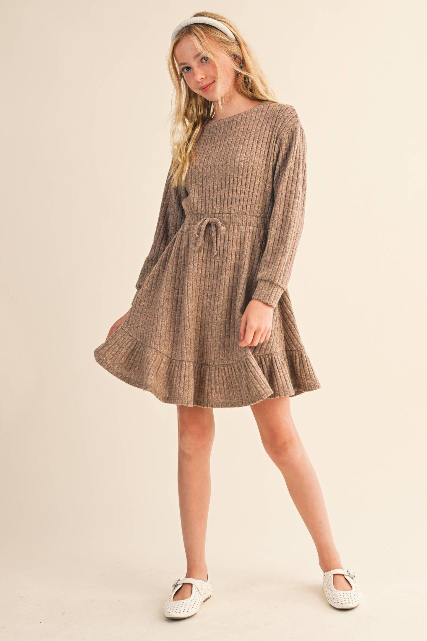 TWEEN GIRLS LONG SLEEVE DRESS