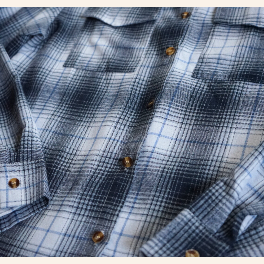 Boy's Lightweight Navy Flannel