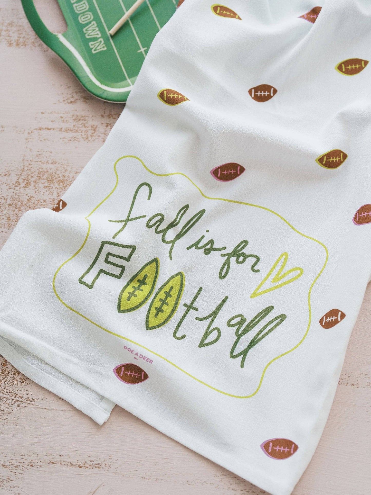 Fall is for Football Full Pattern Towel