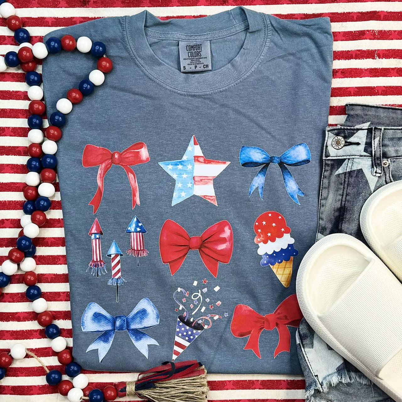 USA Bow Tee