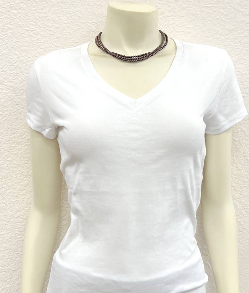 15" 4mm Copper Navajo Necklace