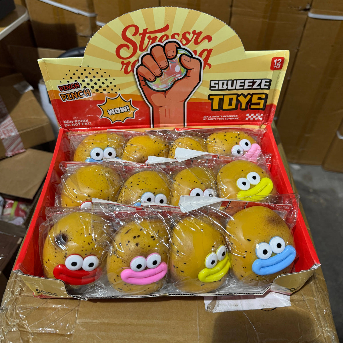 Crazy Faces Potato Squishy