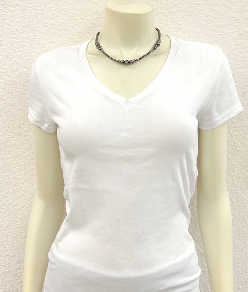 15" Clustered Polish Navajo Necklace