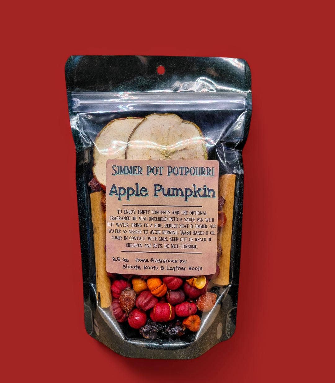 Potpourri Simmer Pot- Apple Pumpkin 3.5 oz.