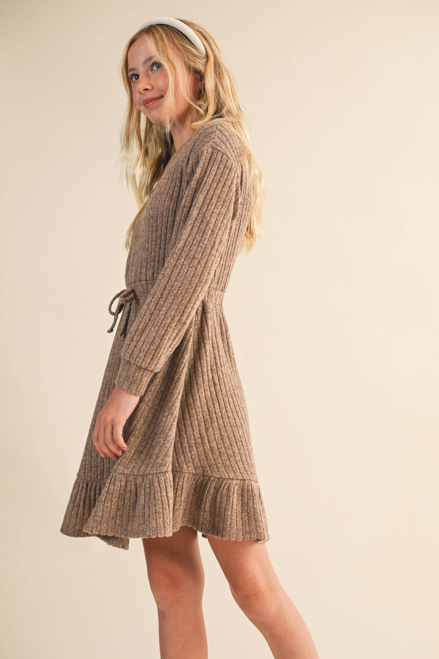 TWEEN  GIRLS LONG SLEEVE DRESS