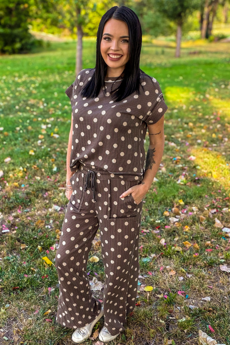 Mocha Dot Top
