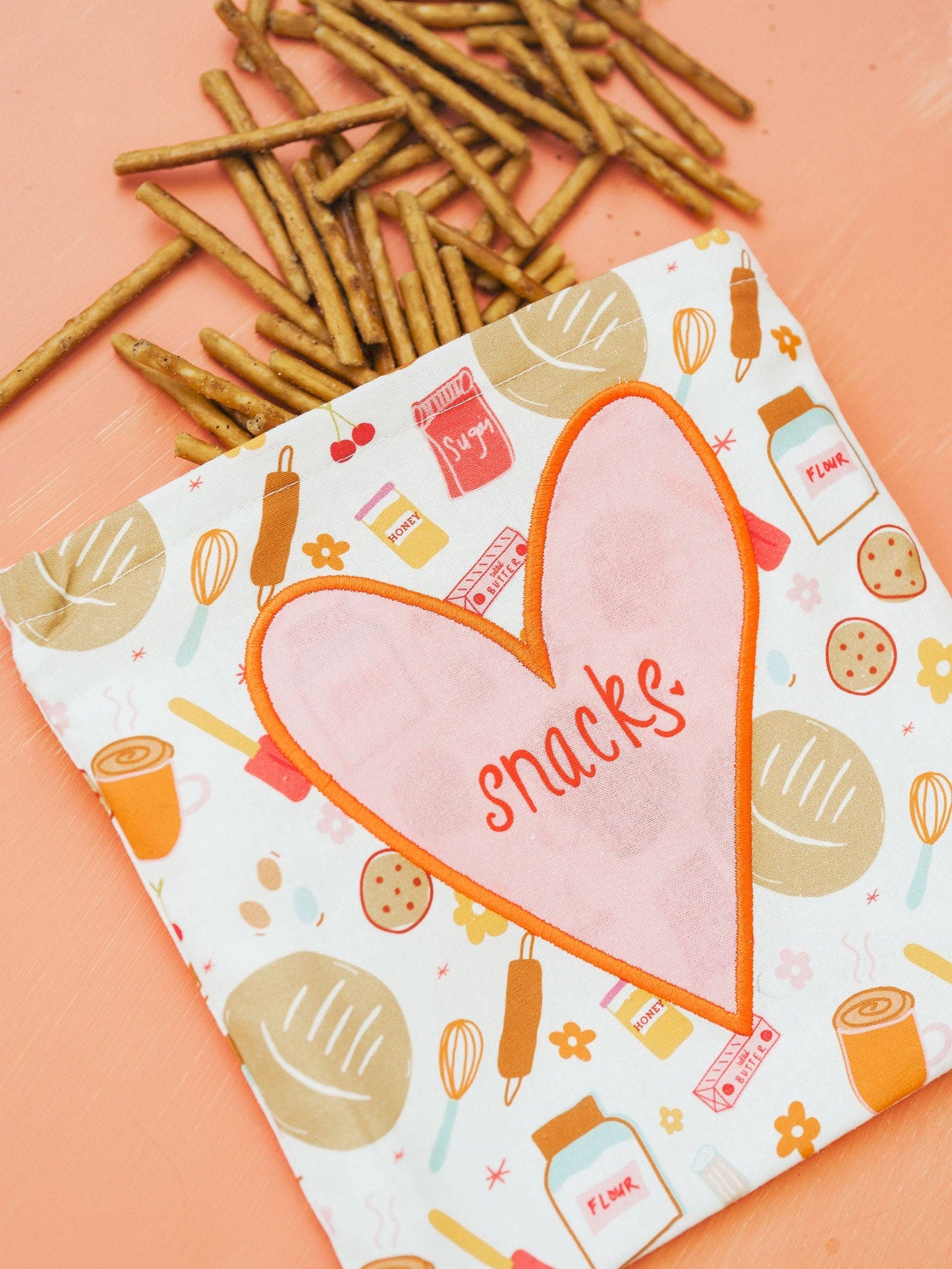 Snacks & Things Reusable Snack Bag