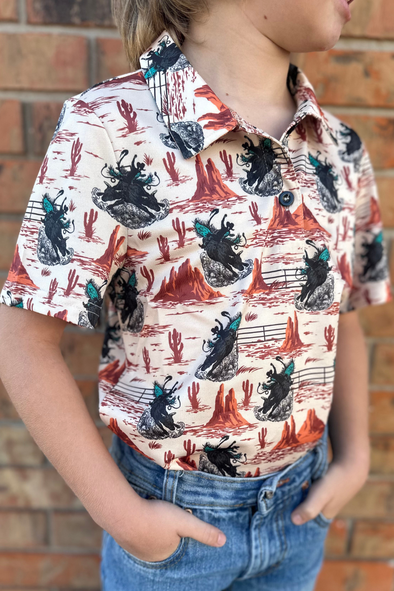 Mini Golden Buckaroo Polo