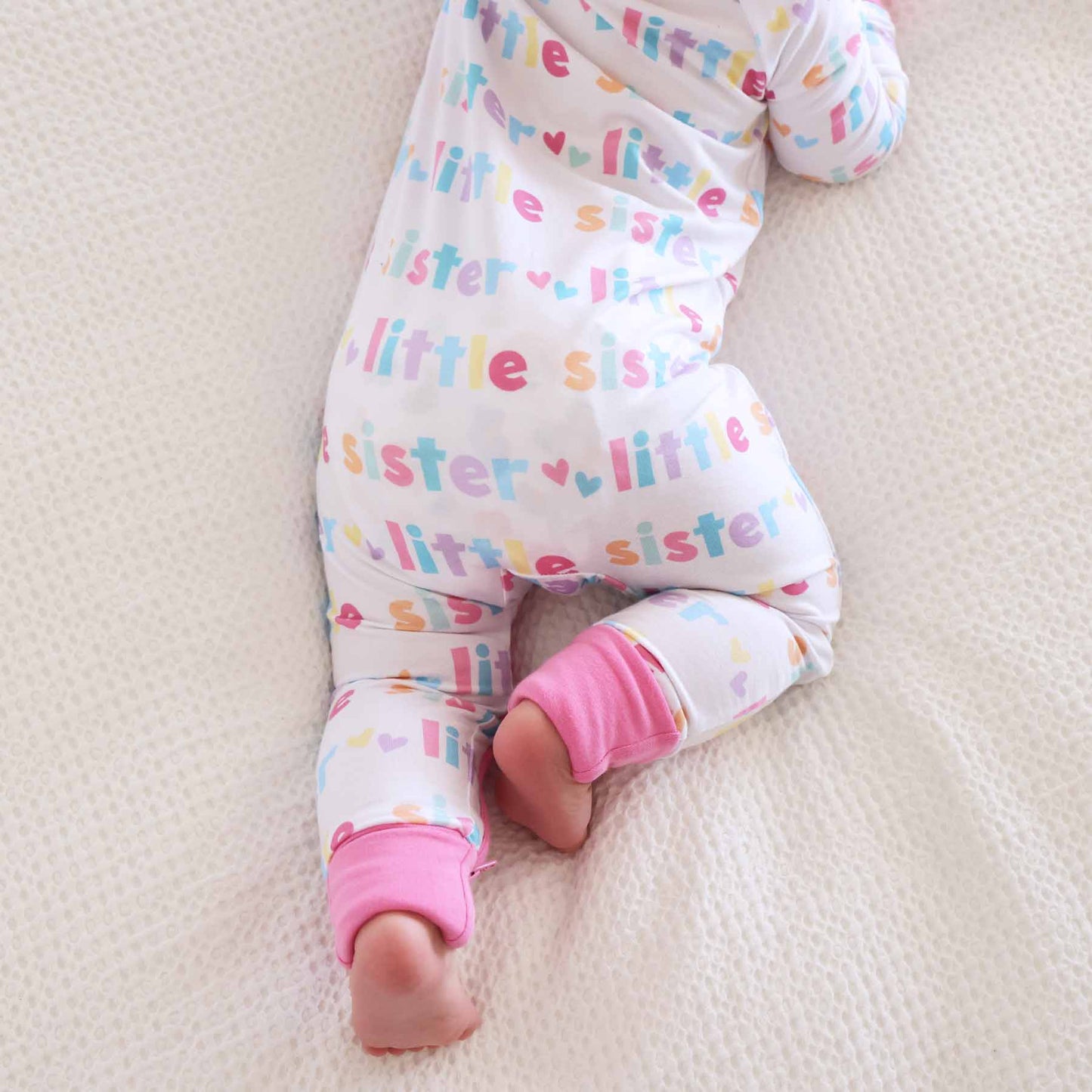 Convertible Zip Romper | Little Sibling