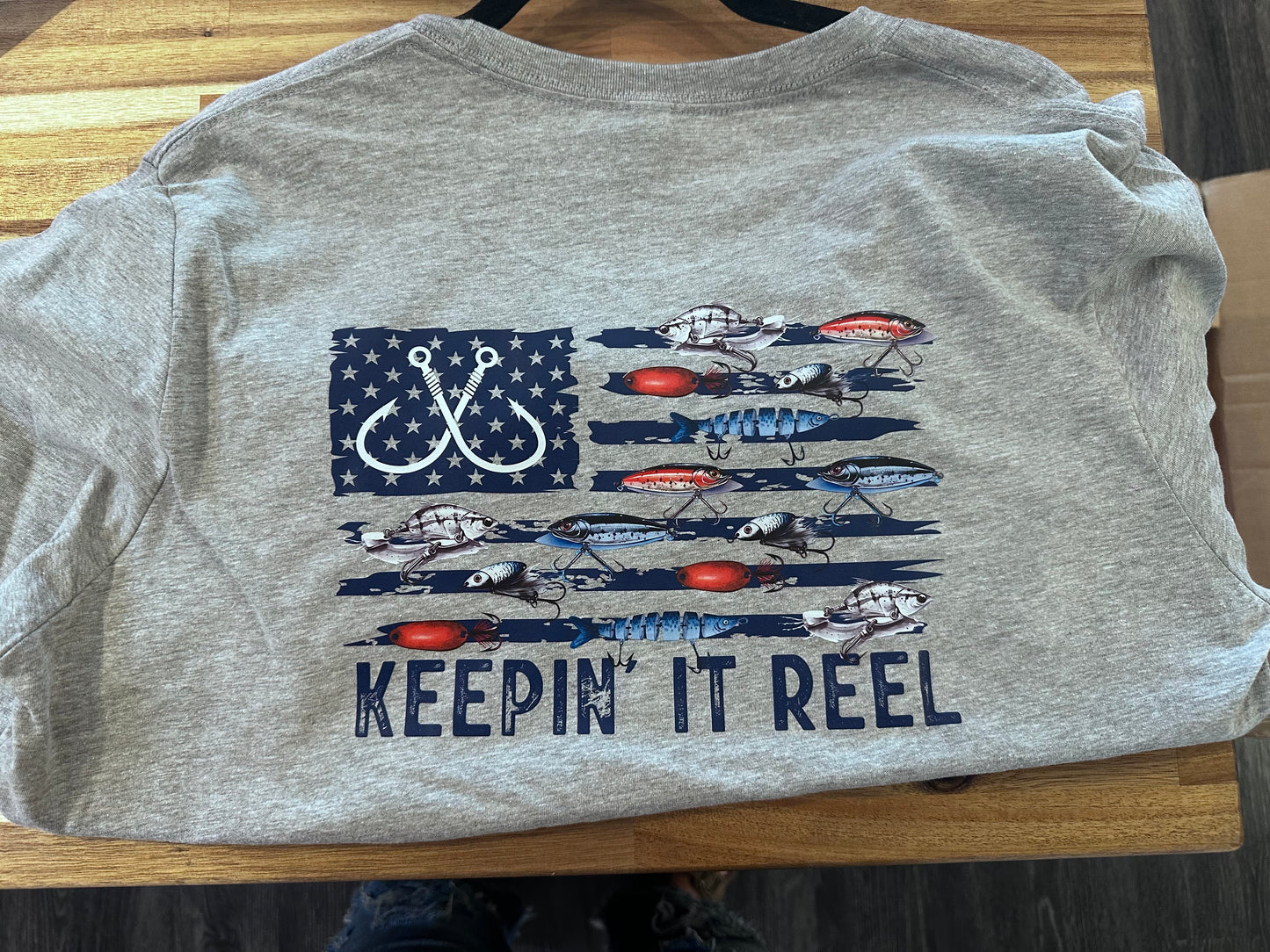 Mens Keepin' It Reel Graphic Tee