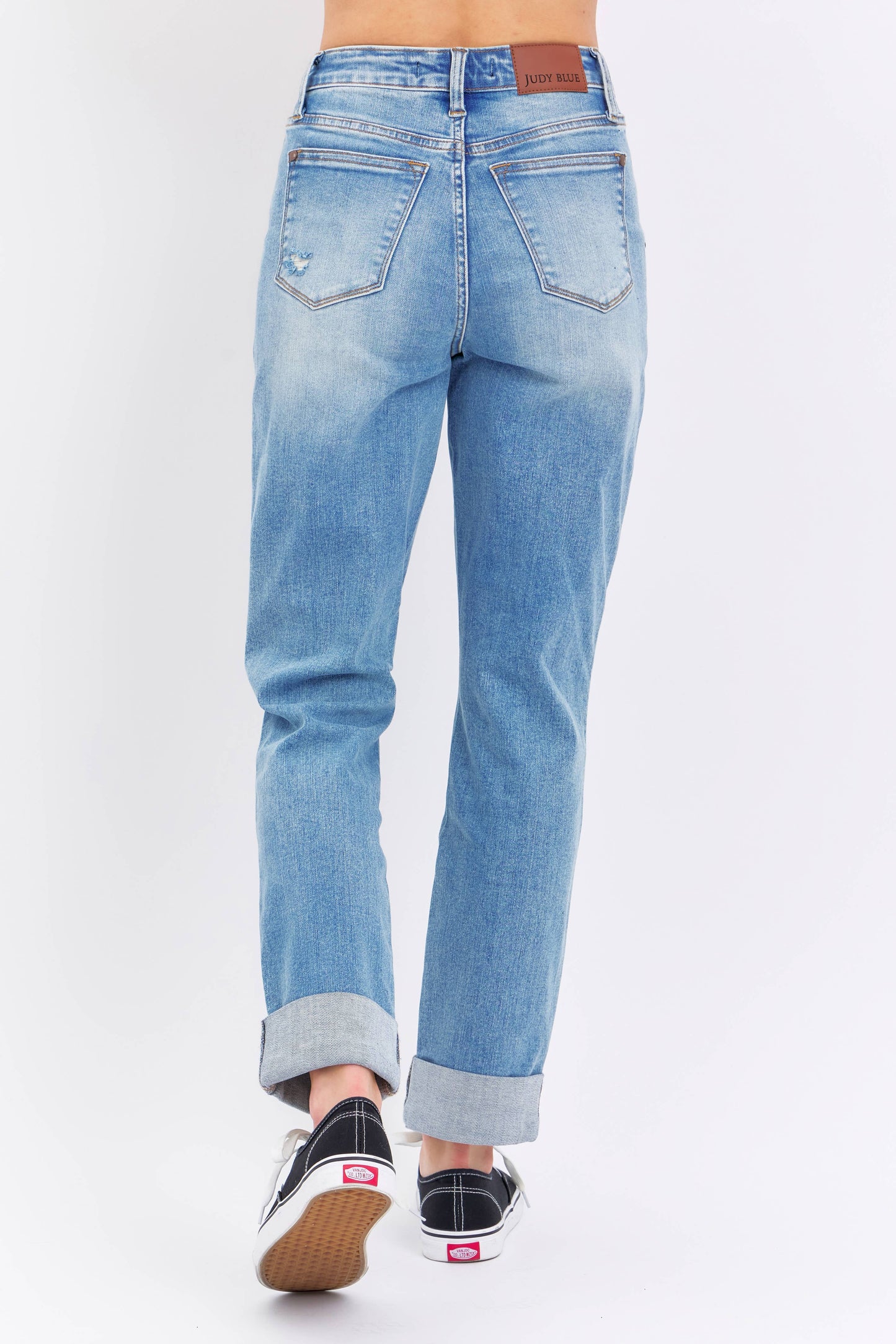 Judy Blue  Patch Pocket & Destroy BF