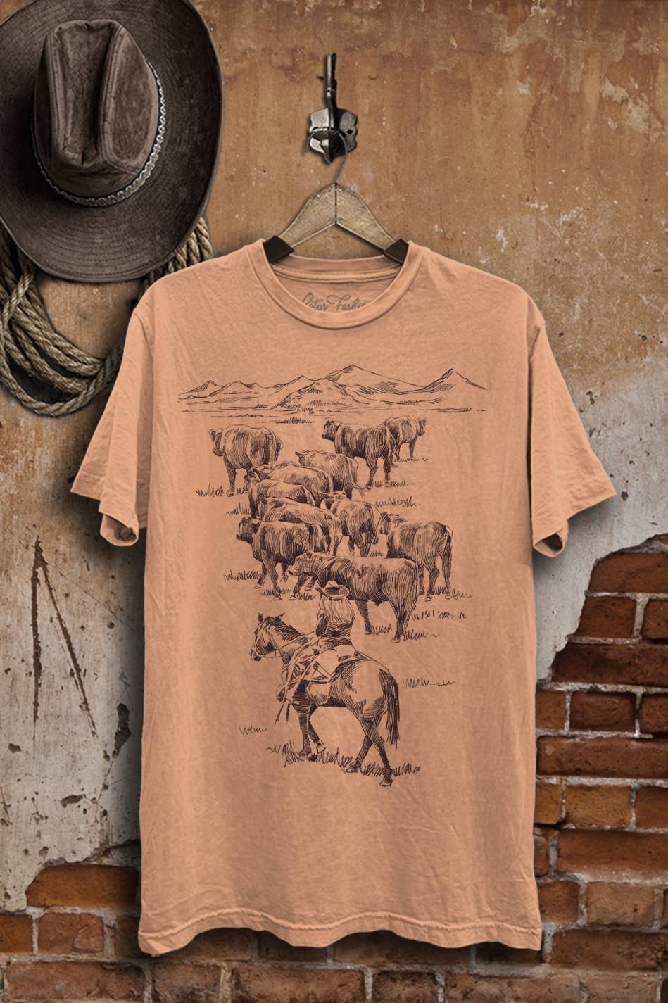 Ranch Life Graphic Top