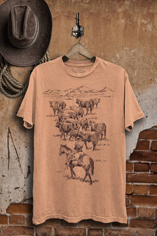 Ranch Life Graphic Top