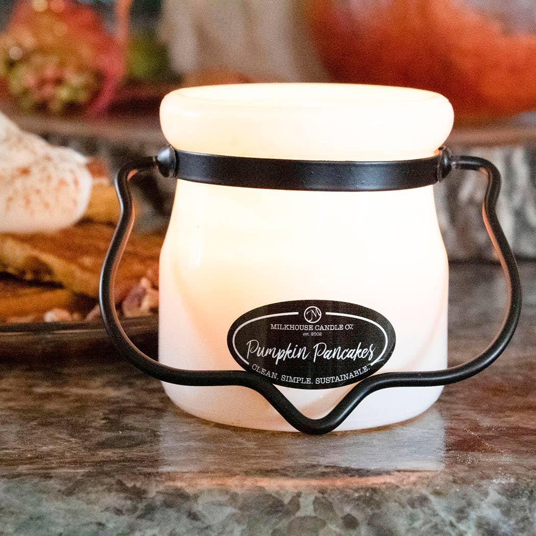 5 oz Cream Jar Candle: Pumpkin Pancakes