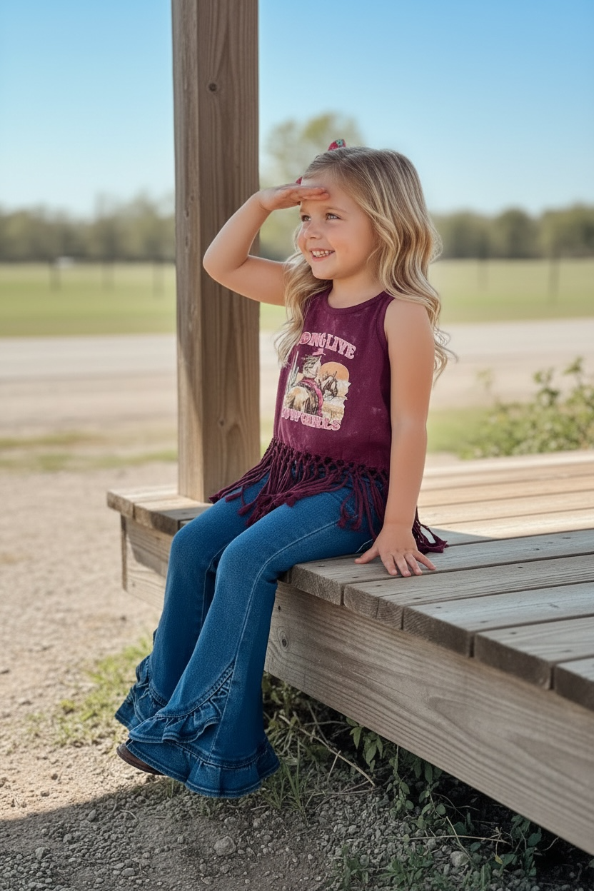 Claire Bell Bottom Jean’s