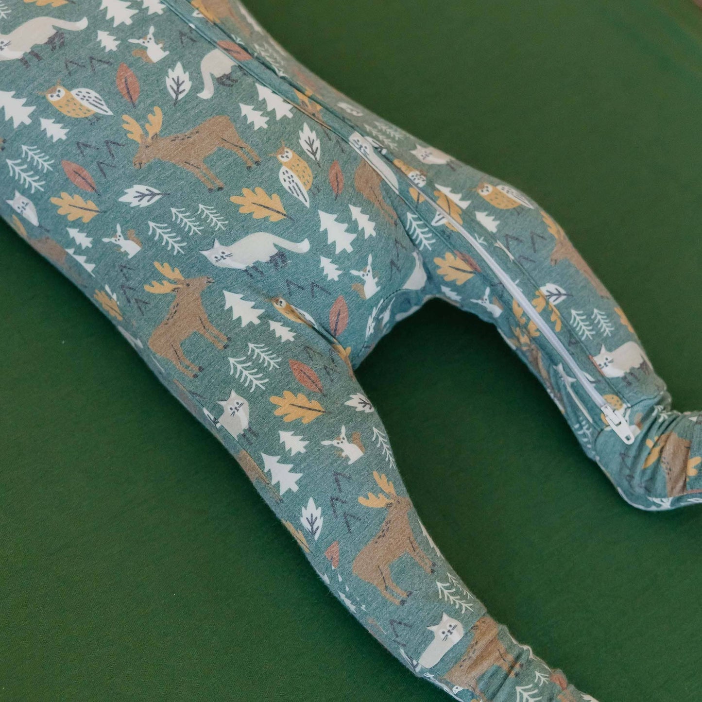 Convertible Zip-Up Footie Pajama - Atwood