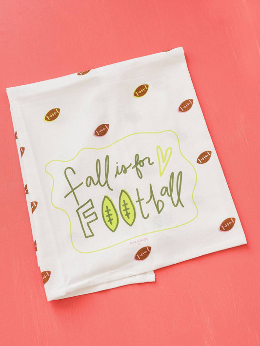 Fall is for Football Full Pattern Towel