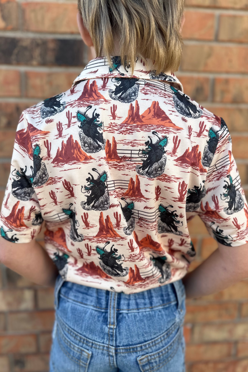 Mini Golden Buckaroo Polo