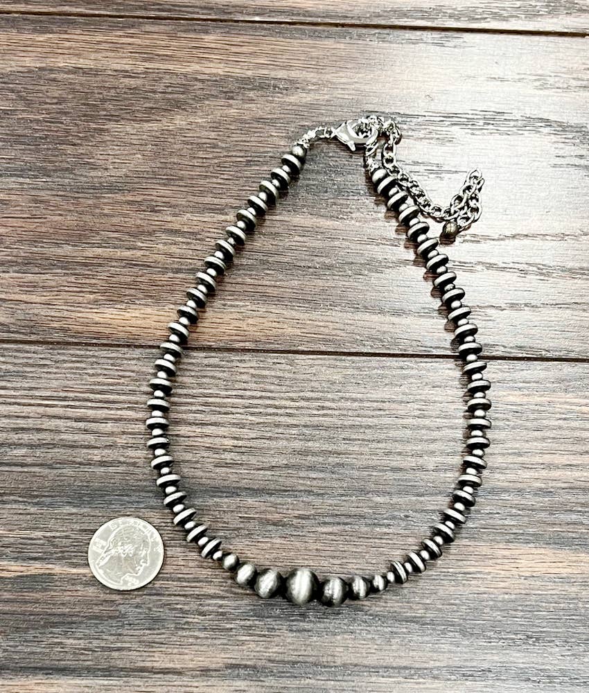 15" Navajo Bead Necklace