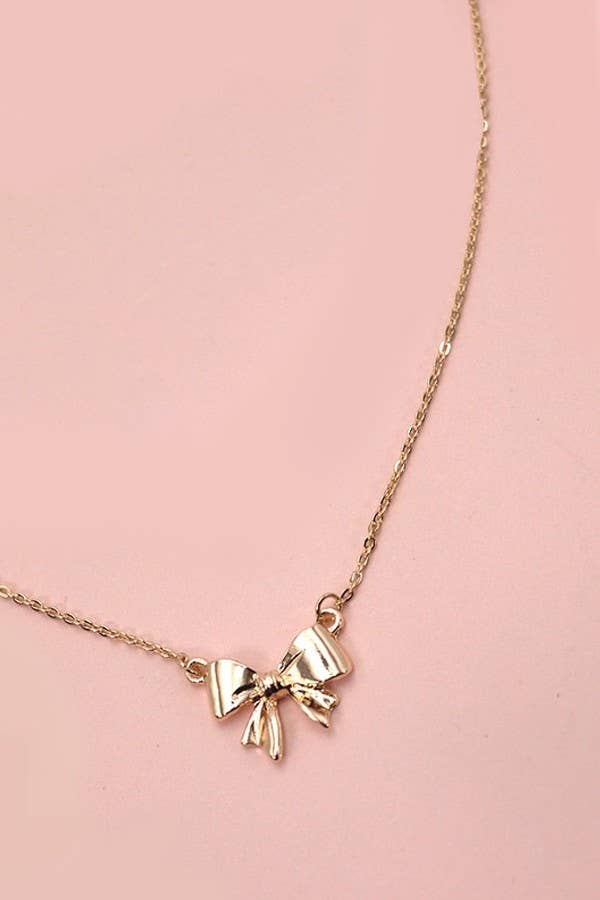 ADDY BOW NECKLACE