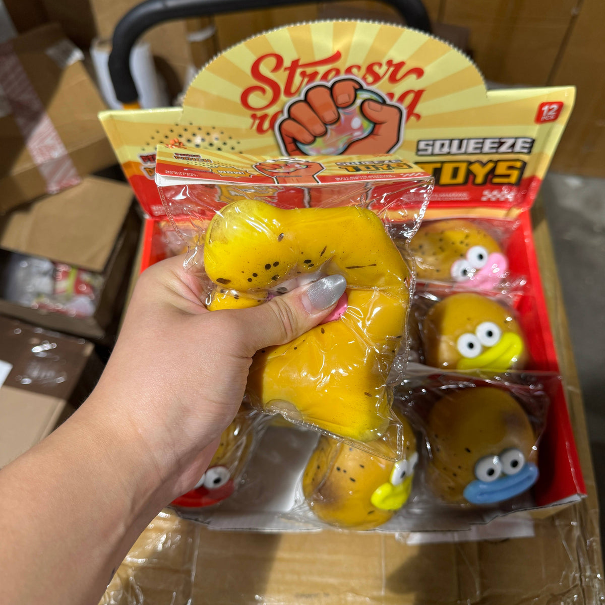 Crazy Faces Potato Squishy
