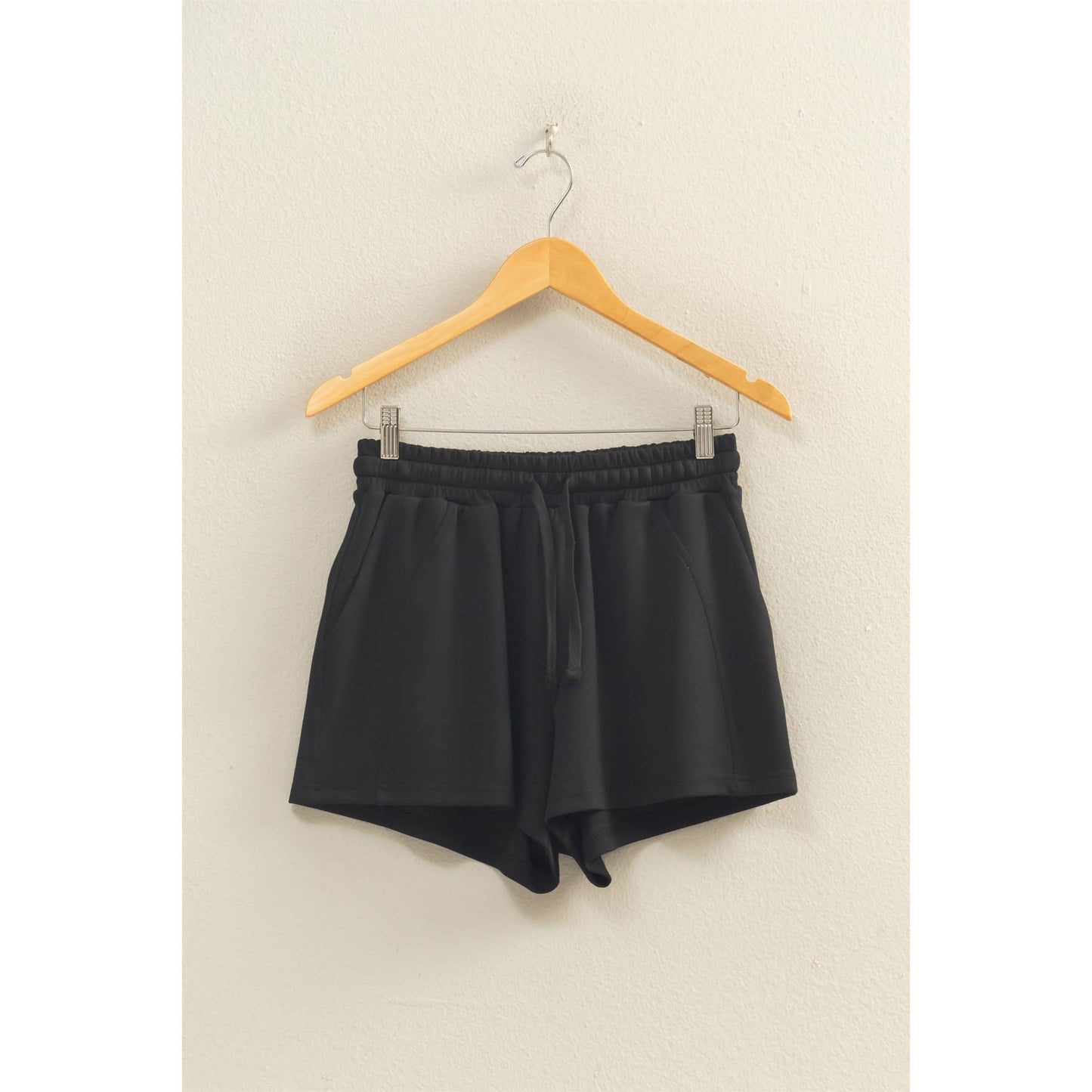 Drawstring Waist Shorts