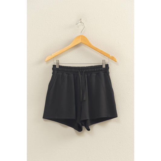 Drawstring Waist Shorts