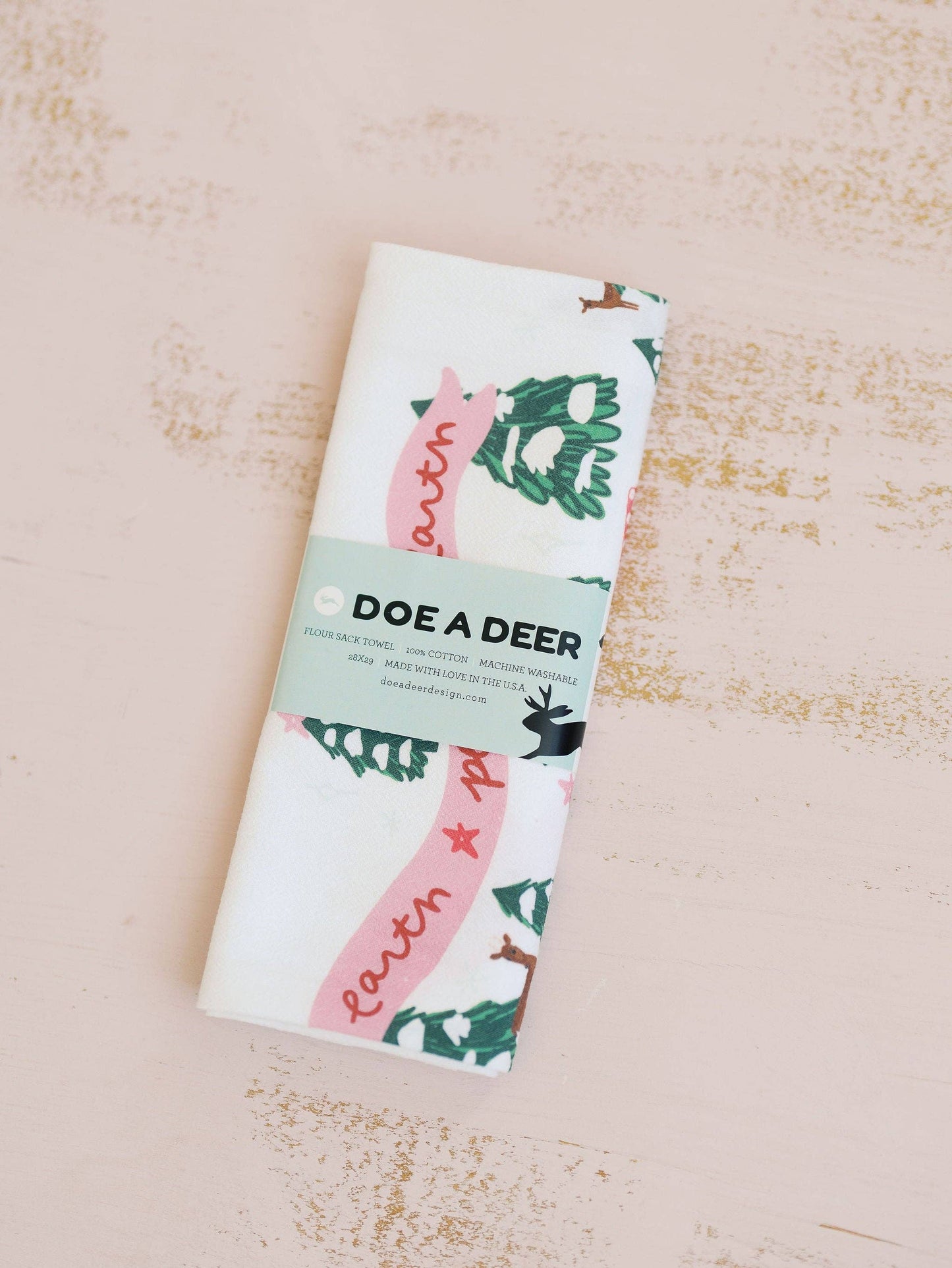 Peace on the Farm Flour Sack Towel