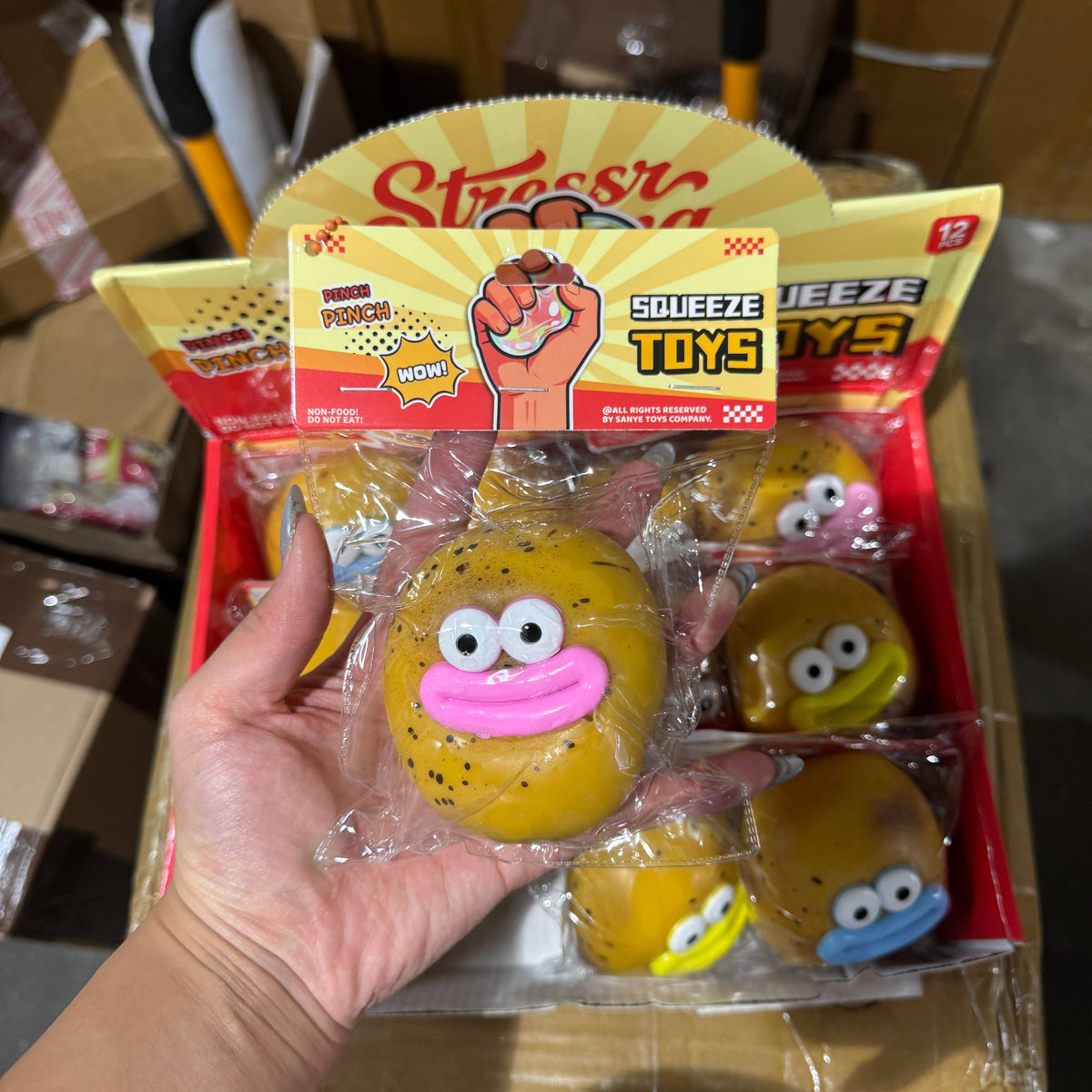 Crazy Faces Potato Squishy