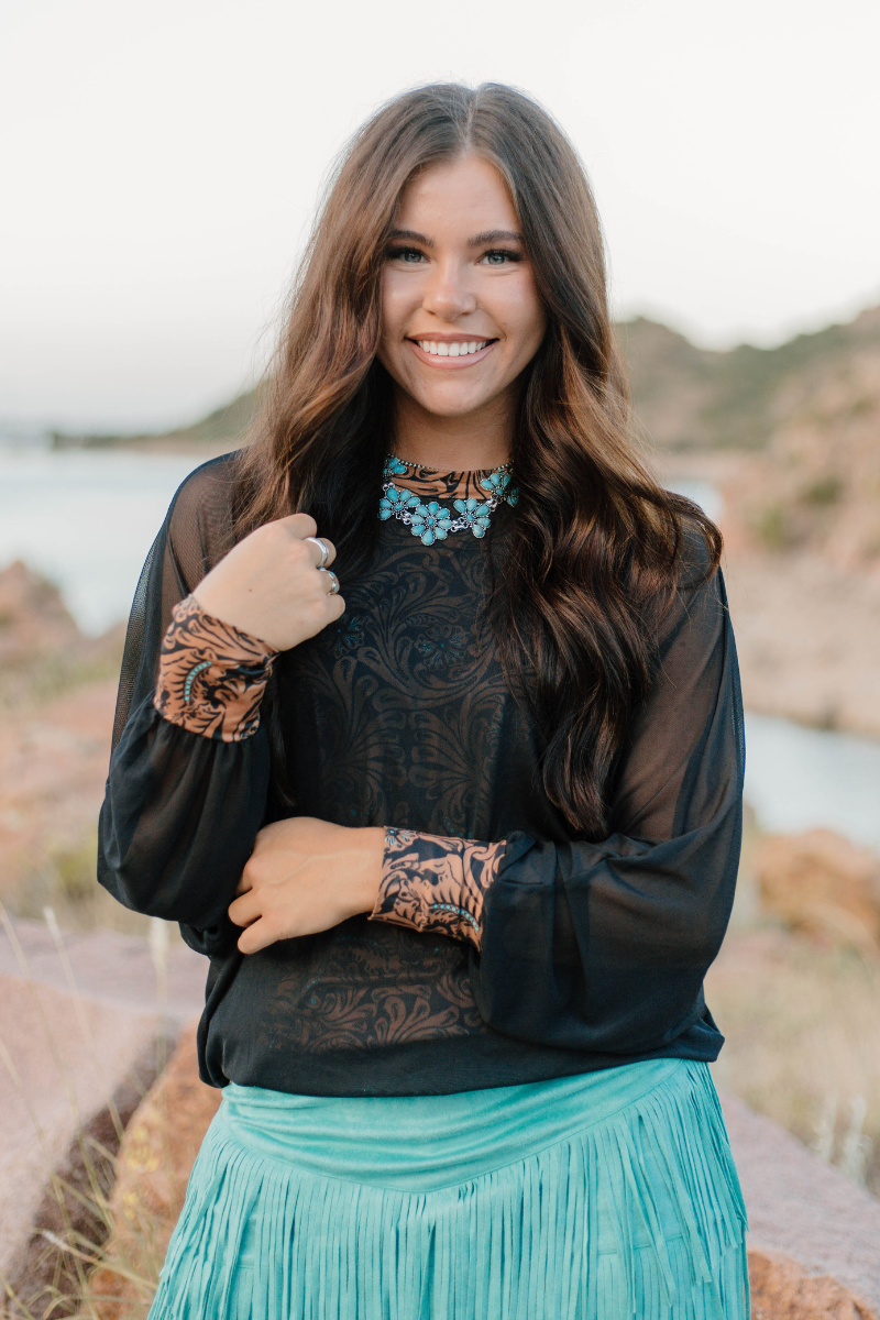 Woman's Western Dreams Top