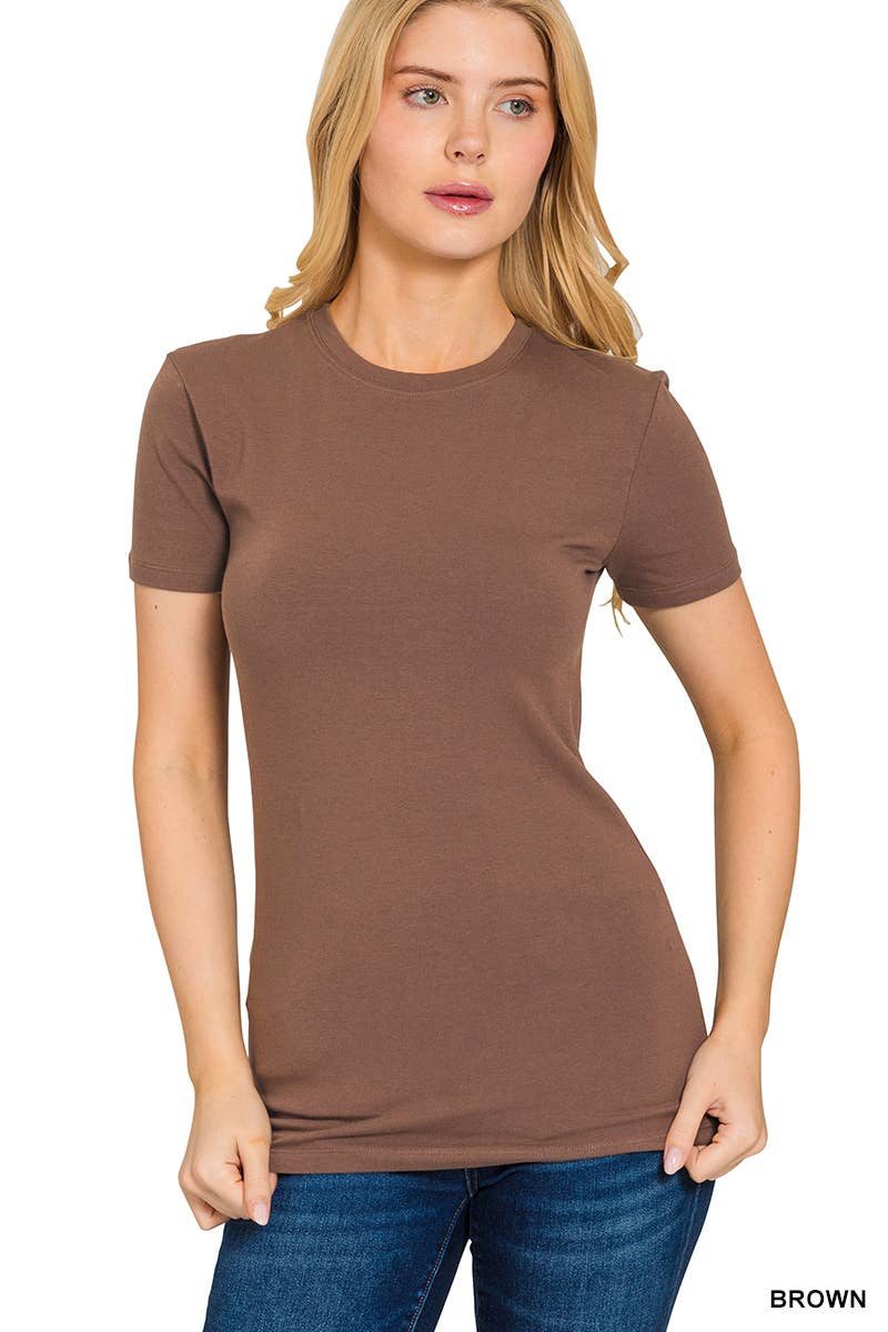 Basic Crew Neck Tee