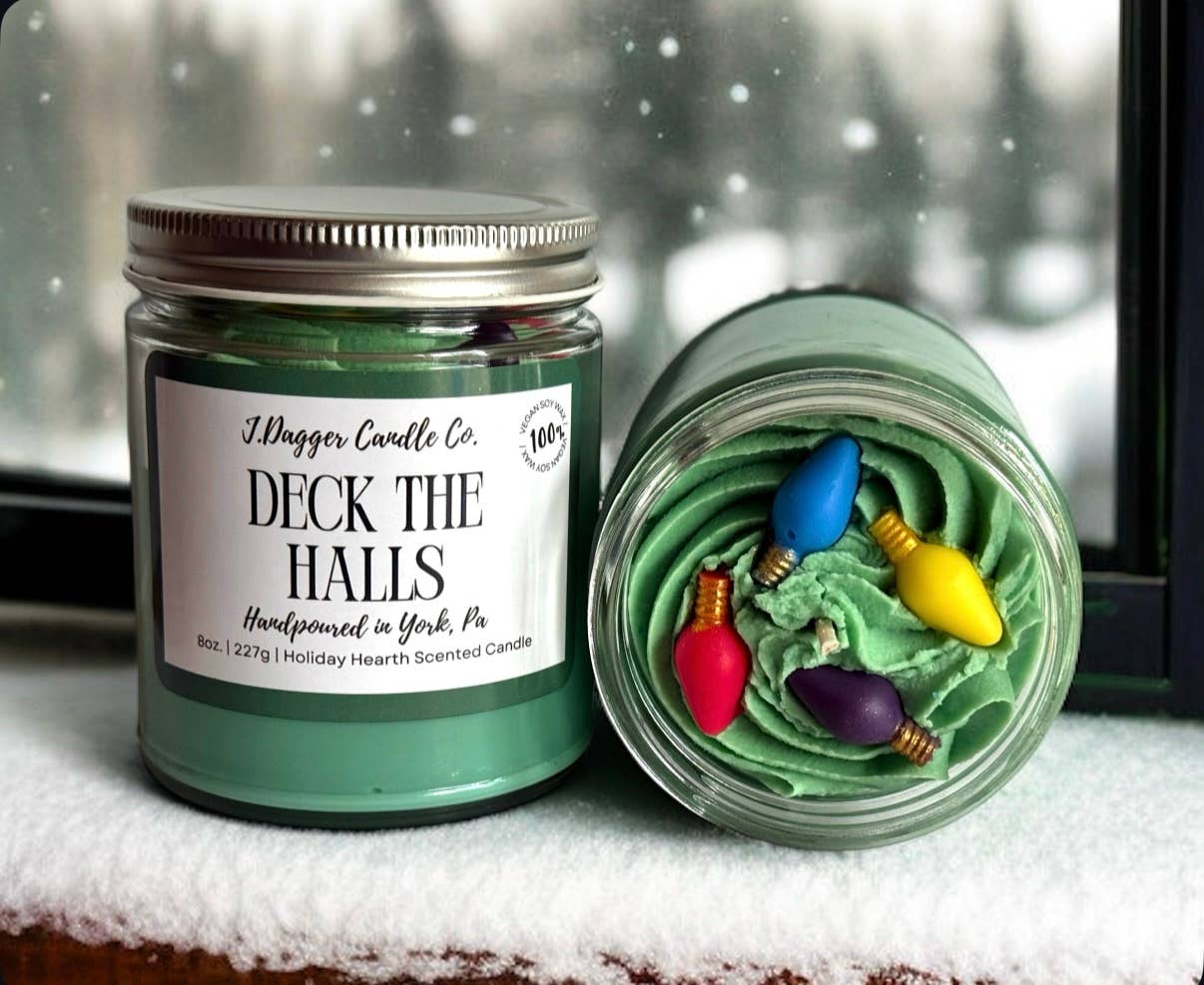 Deck The Halls Candle